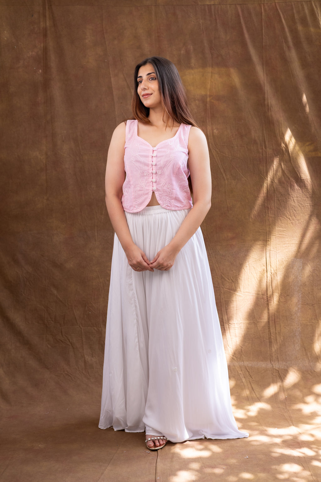 Zariya Vest & Skirt Set