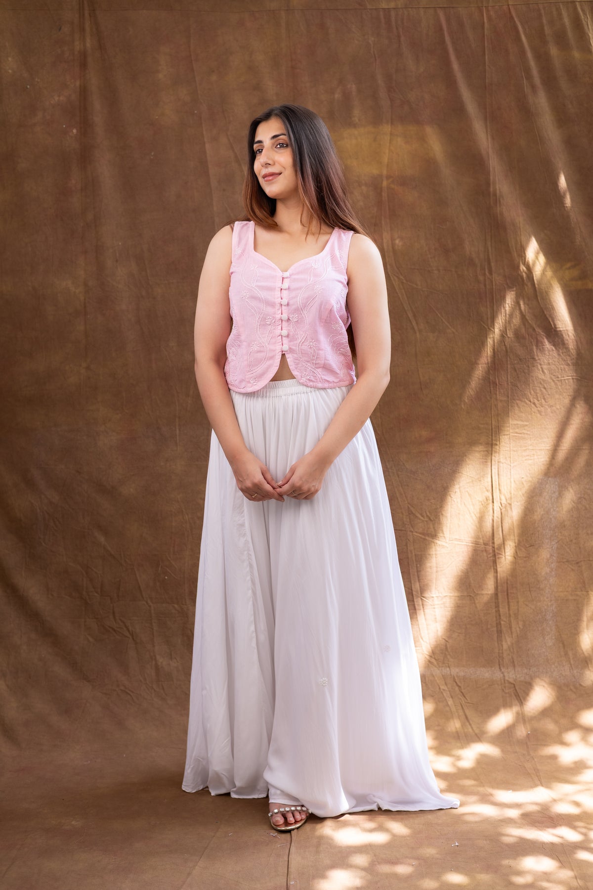 Zariya Vest & Skirt Set