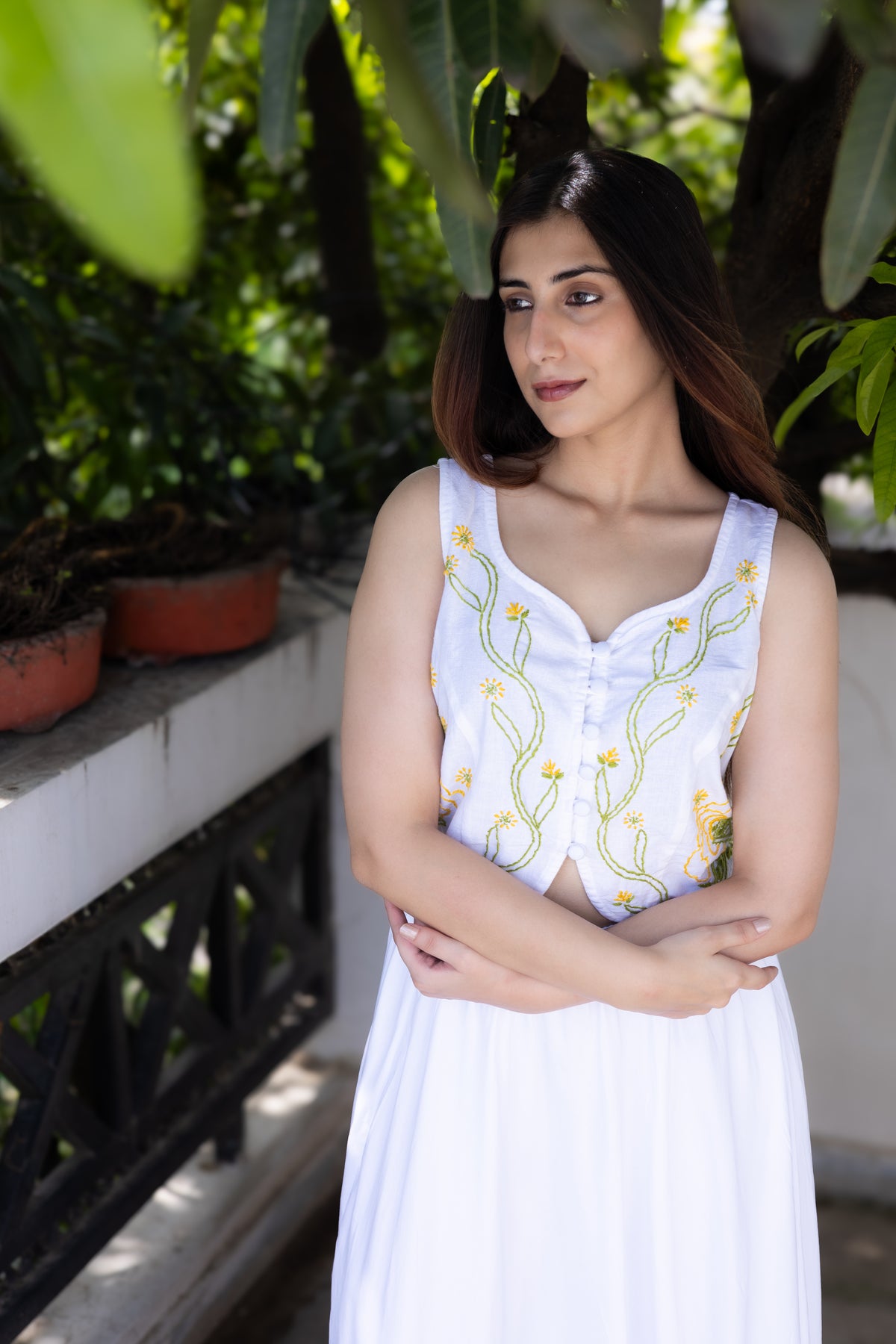 Zariya Vest & Skirt Set