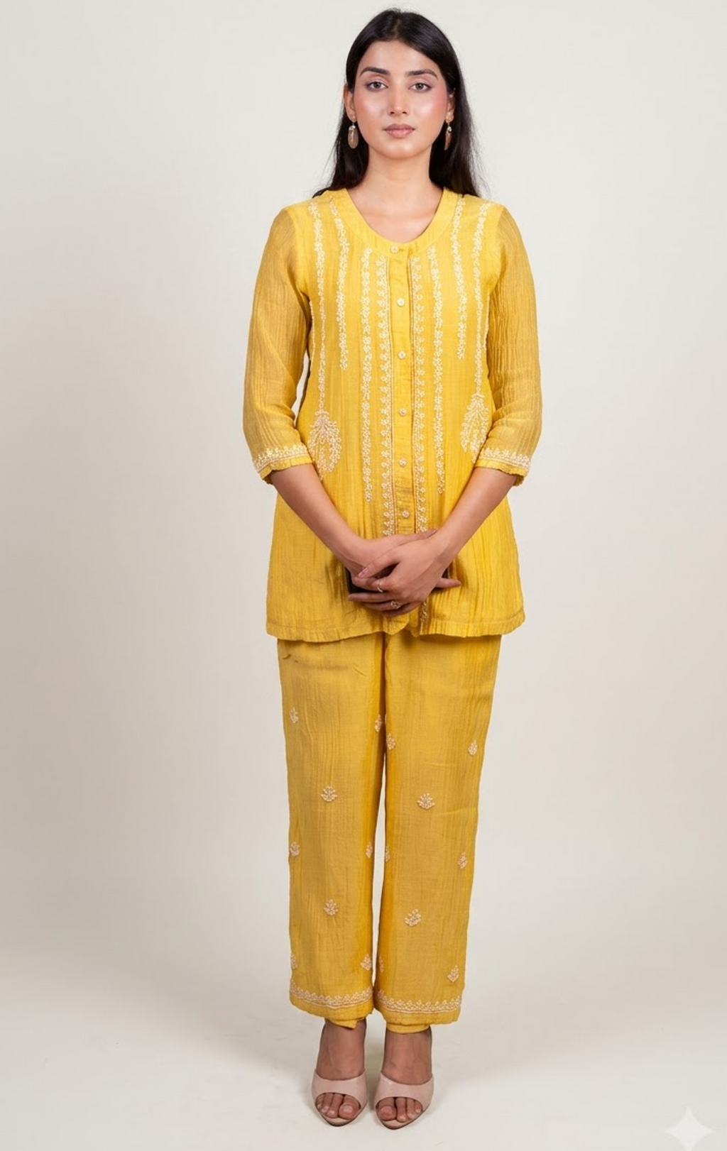 Meher Chanderi Co-ord Set