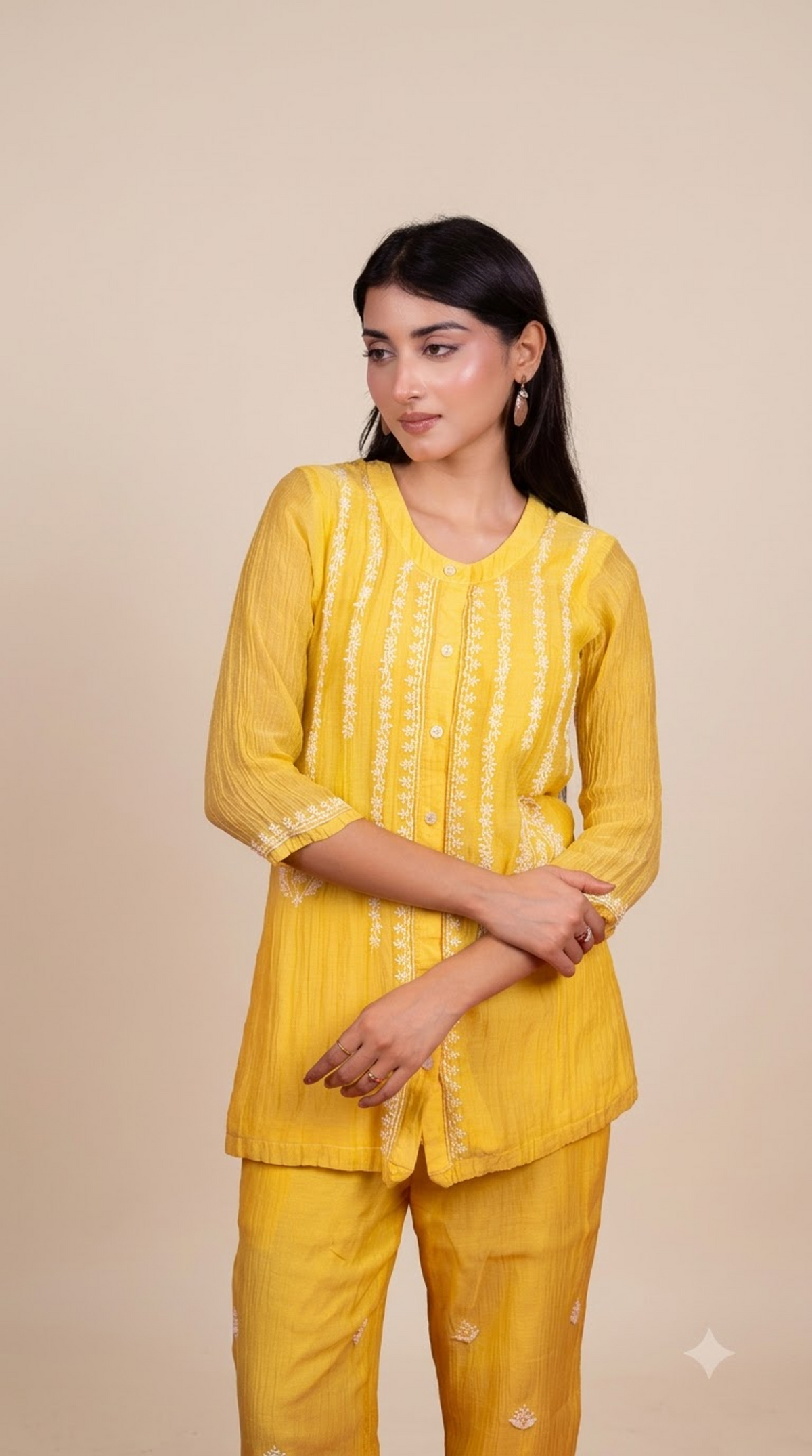Meher Chanderi Co-ord Set